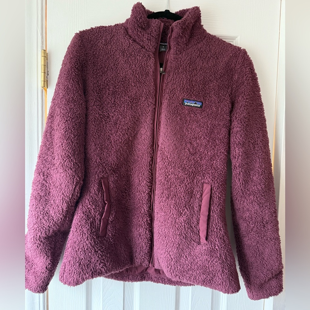 Patagonia Los Gatos Maroon Fleece Jacket